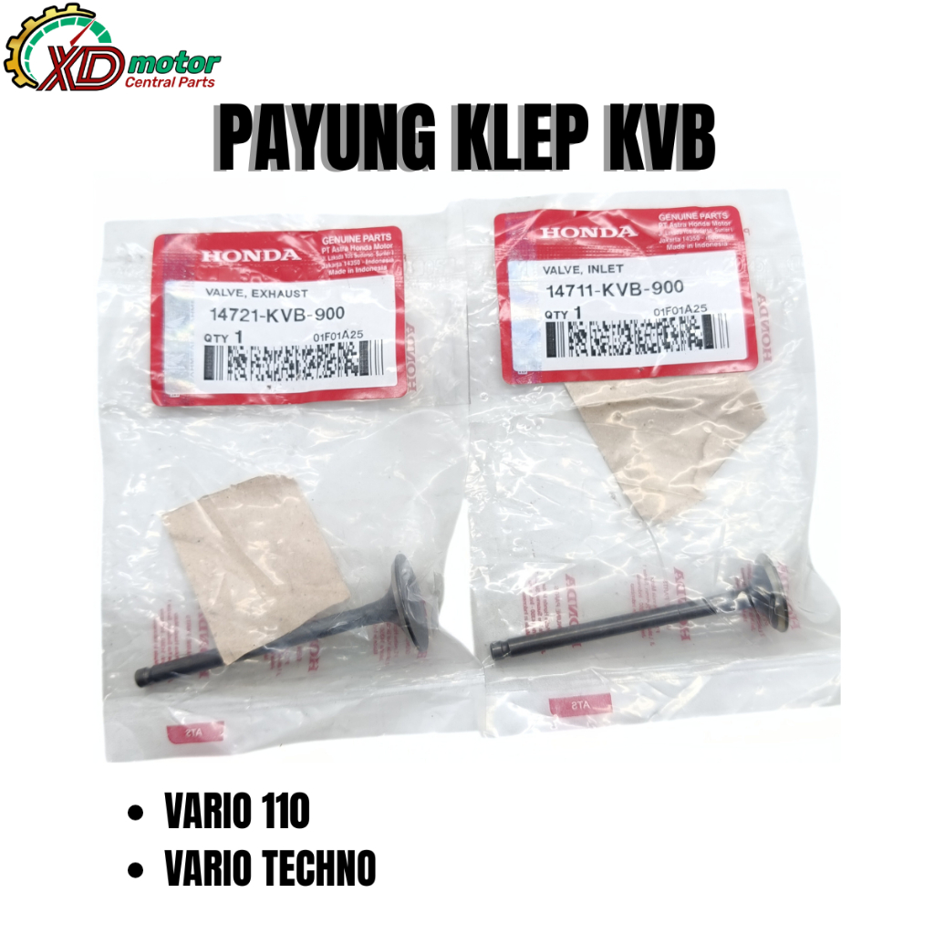 PAYUNG KLEP SET KVB HONDA UNTUK MOTOR VARIO 110 VARIO TECHNO