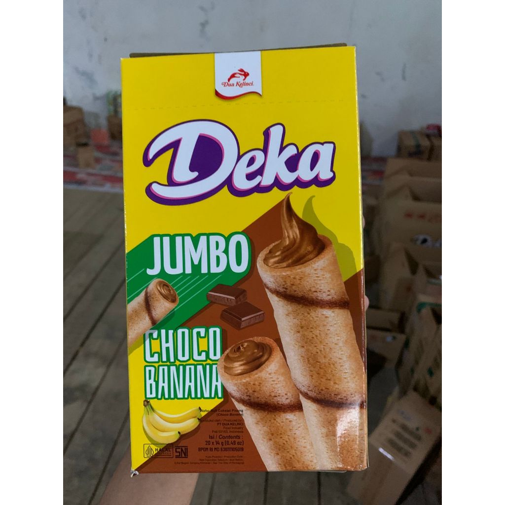

Deka Roll Jumbo Choco Banana & White Coffe 20x14 ( Minimal Pembelian 1 Pack )