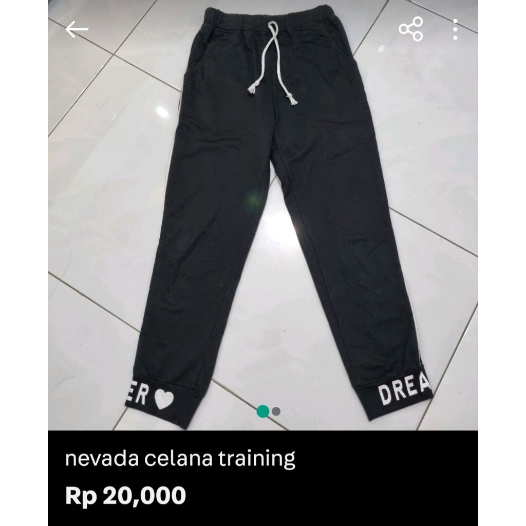 nevada celana training