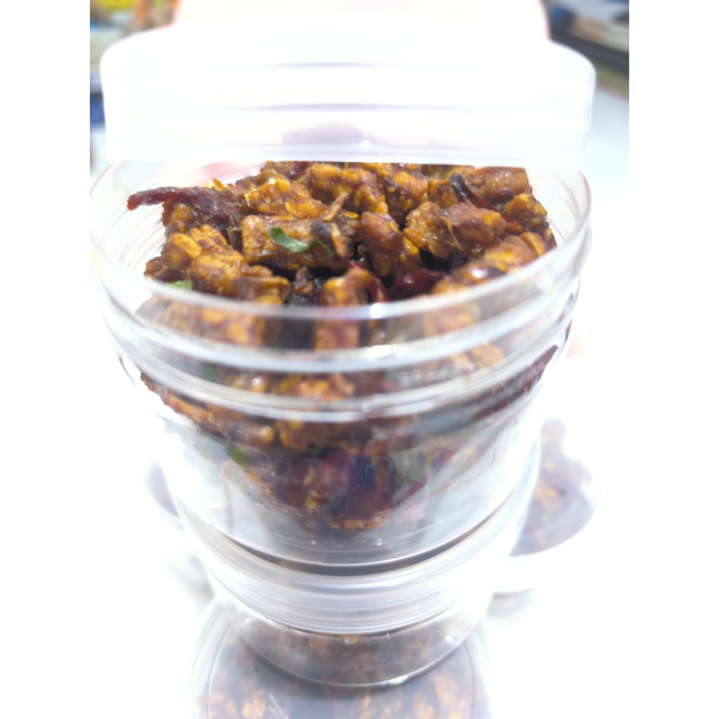 

Tempe orek pedas manis