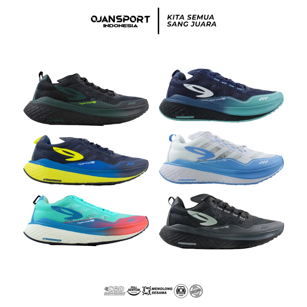 SEPATU LARI RUNNING 910 NINETEEN ULTRA EKIDEN 1.0 ORIGINAL BANYAK WARNA