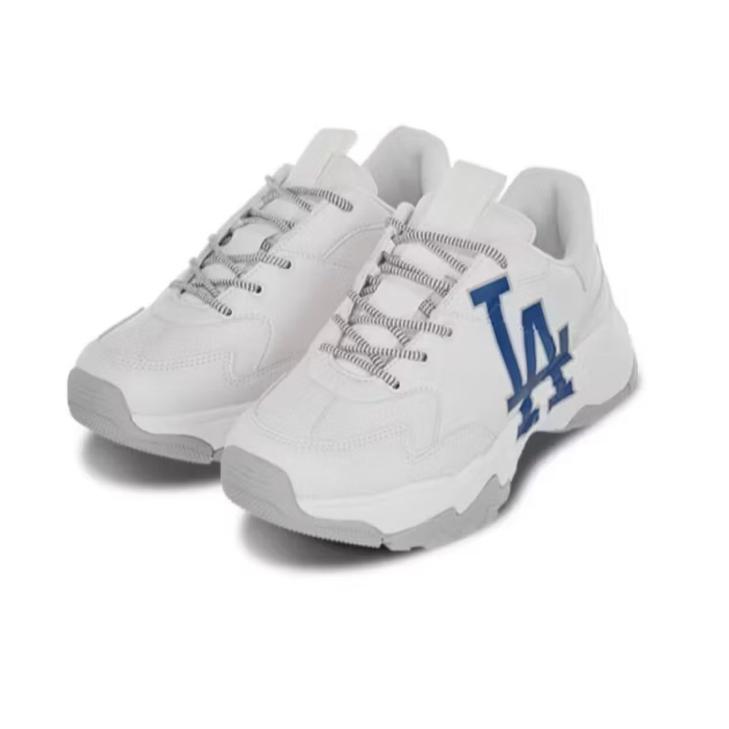 Sepatu MLB Bigball Chunky LA Dodgers White Blue / MLB Original