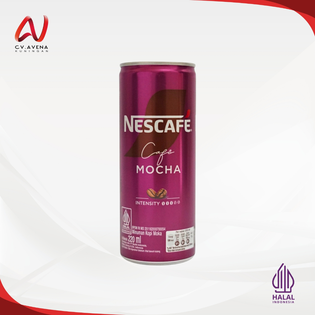 

NESCAFE Kopi Minuman Rasa Premium Mocha RTD 220ml