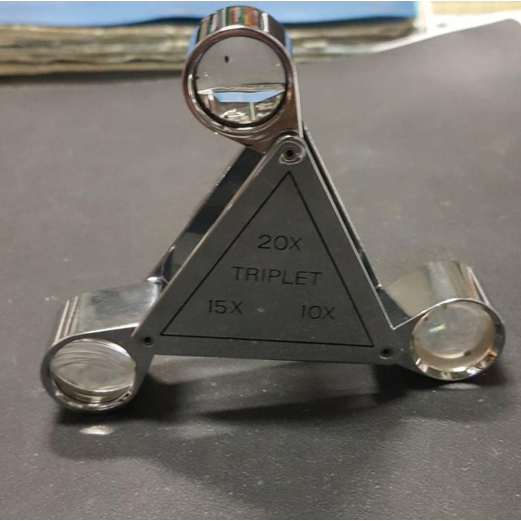 Loupe Triplet 3 Lensa