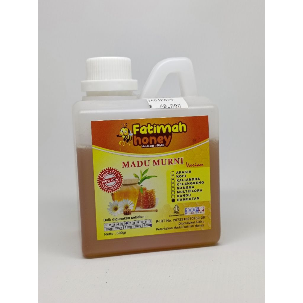 

MADU RAMBUTAN FATIMAH 500GR