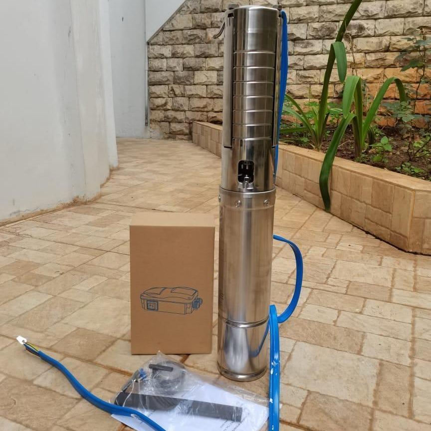 MAXPUMP 4SPM5/25 Pompa Satelit 4inch Submersible pompa air 2.2kw 3hp Sumur dalam Pompa Air Bersih