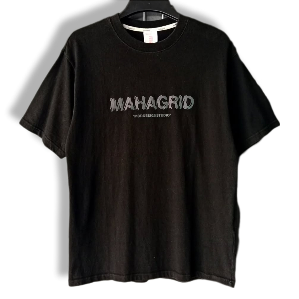 MAHAGRID BLACK T-SHIRT | KAOS | CLWM