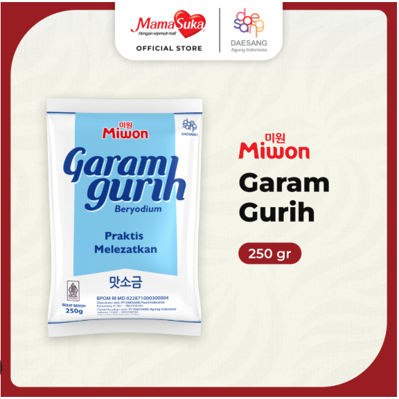 

Mamasuk Garam Gurih 250gr