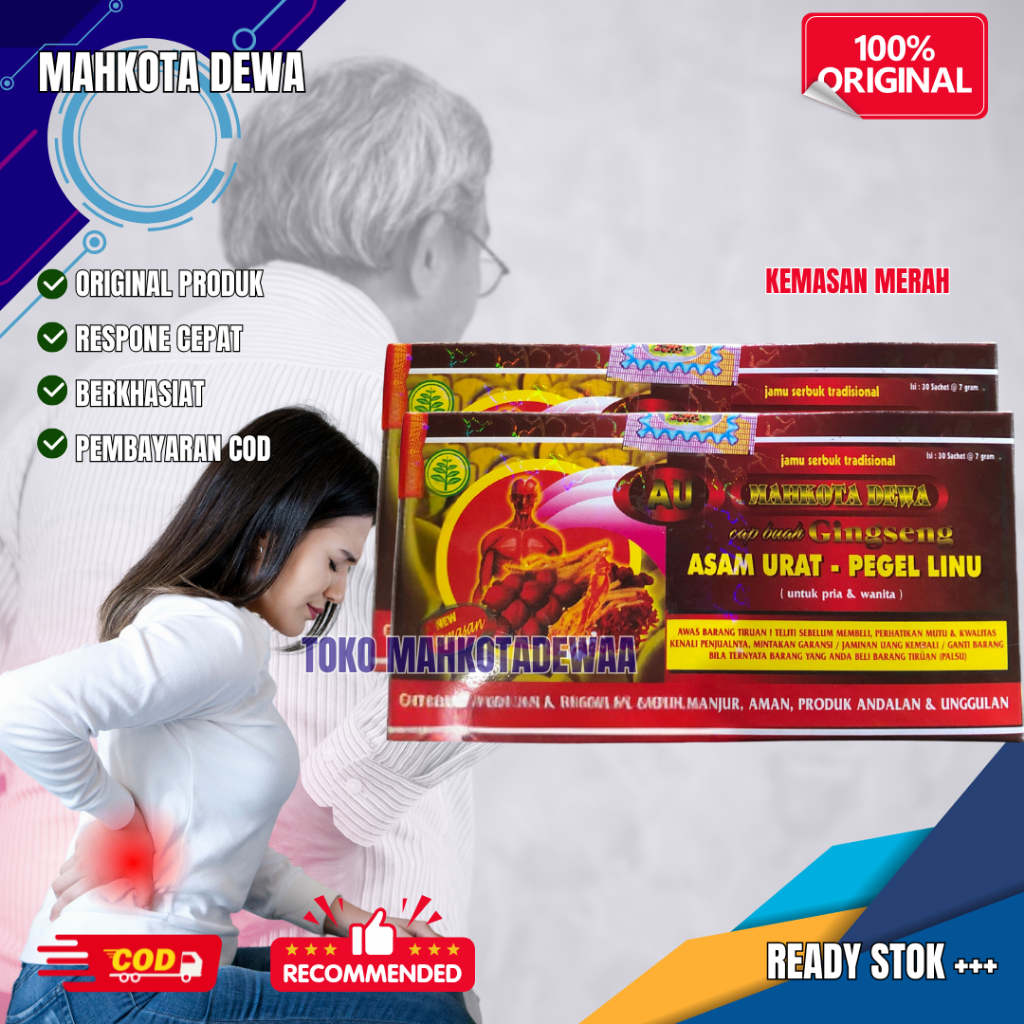 

MAHKOTA DEWA SERBUK KEMASAN MERAH ISI 30 SACHET ORIGINAL
