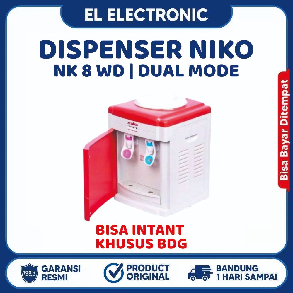 Niko NK8W / NK8WD Dispenser Air Minum / Dispenser Meja Hot and Normal