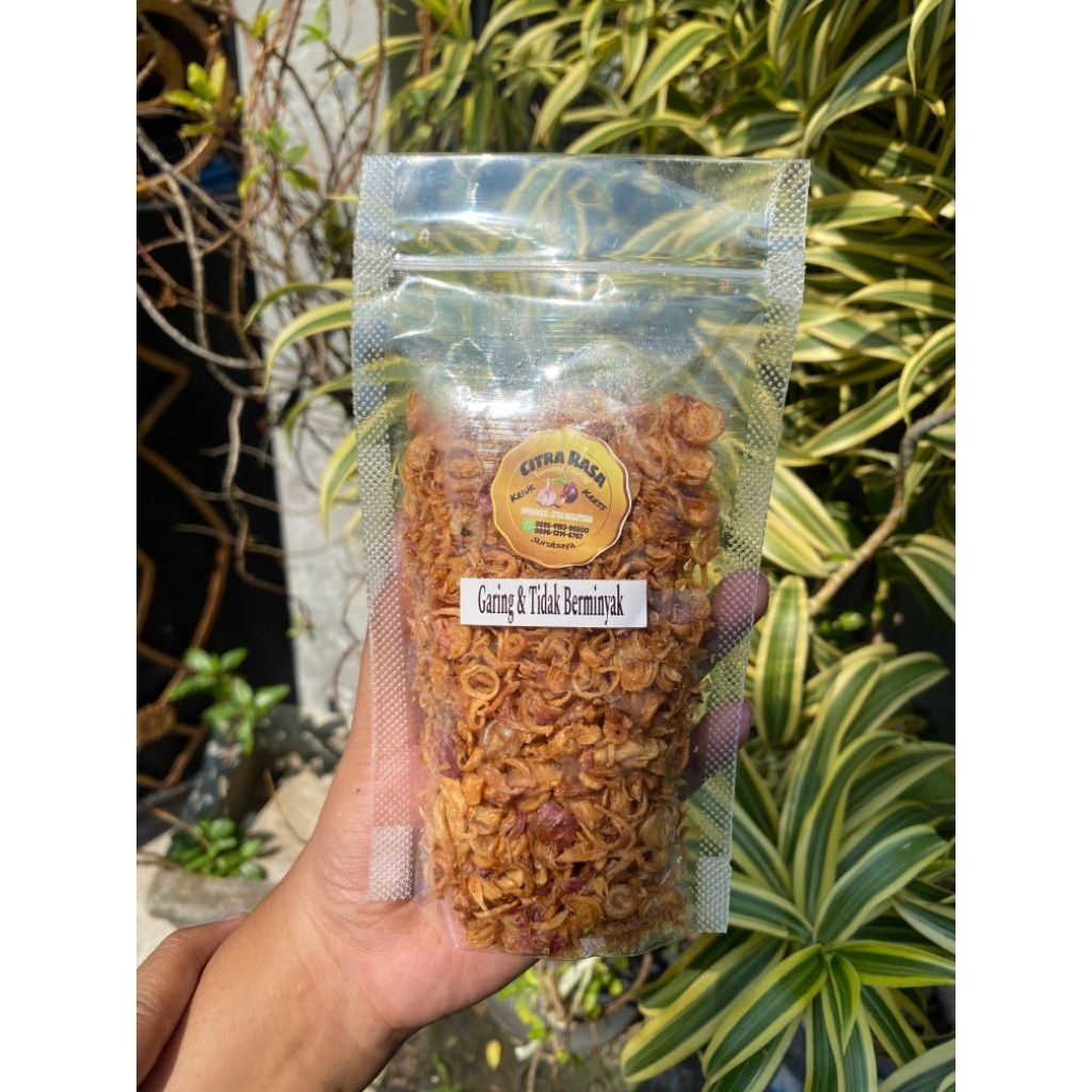 

Bawang Merah Goreng 50gr ( Garing & Tidak Berminyak )