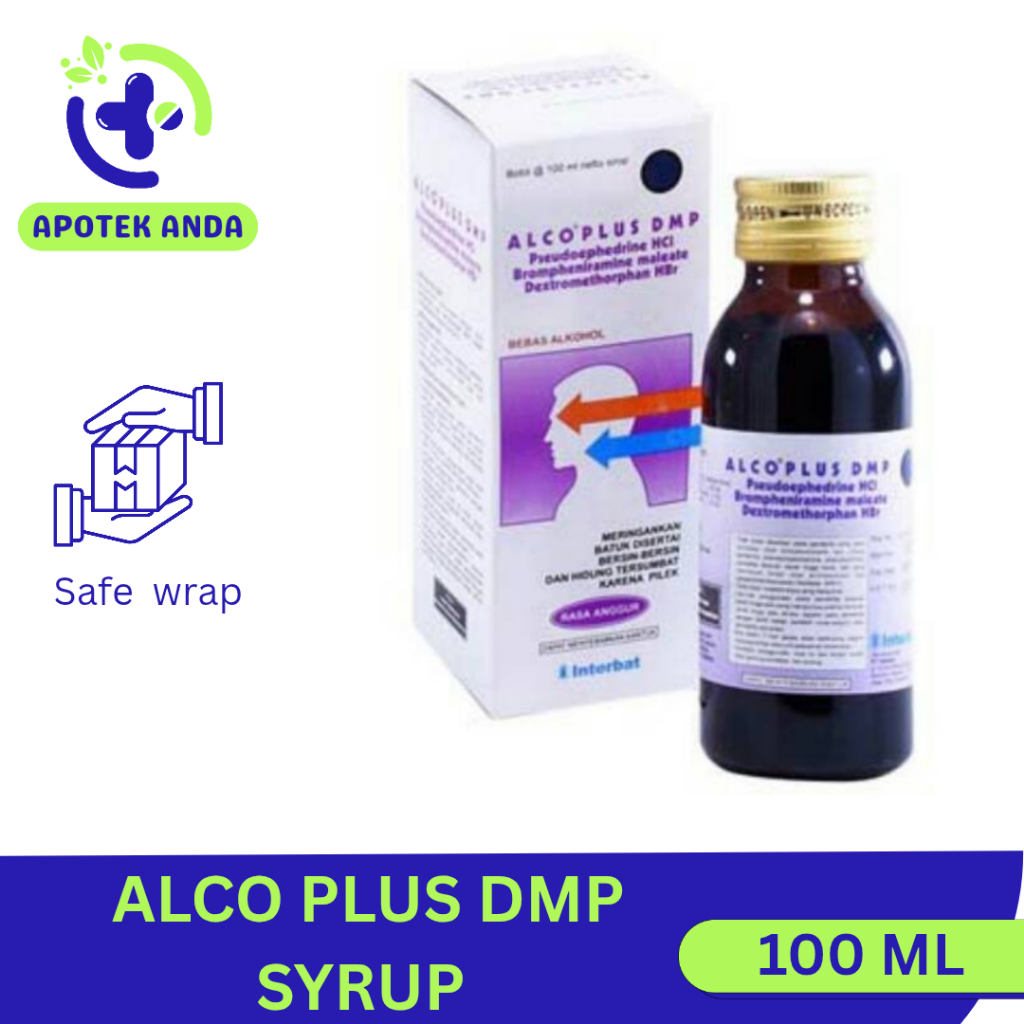 

ALCO PLUS DMP SYRUP 100ML