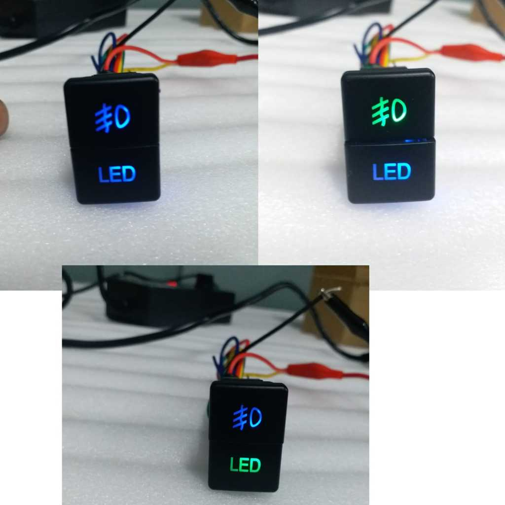 Switch Swit Saklar Tombol Lampu innova reborn/fortuner VRZ all new rush dll.switch/Tambahan kabut Fo