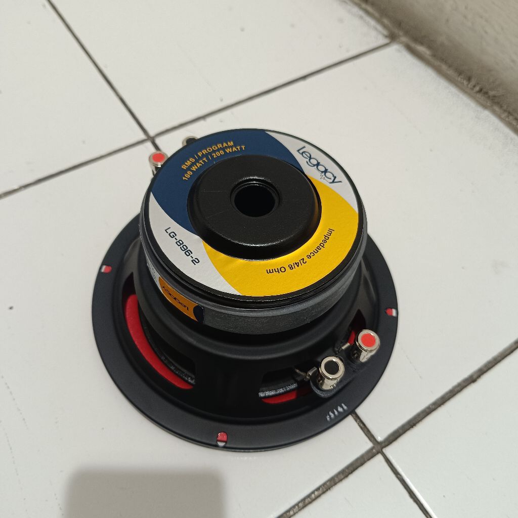 Speaker Legacy 896-2 Speaker Subwoofer 8 inch Original