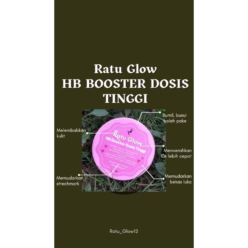 RATU GLOW HB BOOSTER RACIK DOSIS TINGGI//HB RACIK