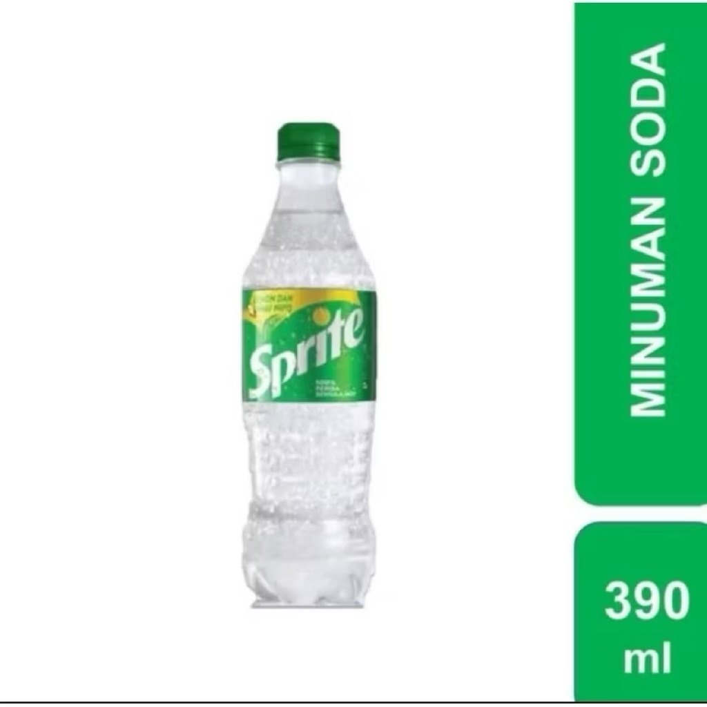 

Sprite Lemon Lime Minuman Soda Botol 390 ml 1 box isi 6