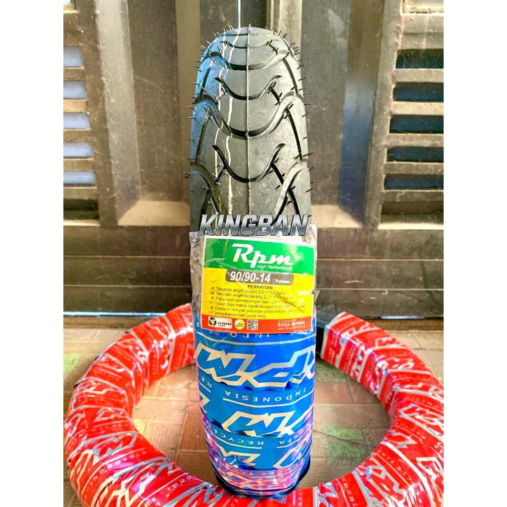 Ban metik RPM 90/90-14 tubles ring 14 ban motor ring 14 ban 90/90-14 ban beat ban vario ban mio ban 