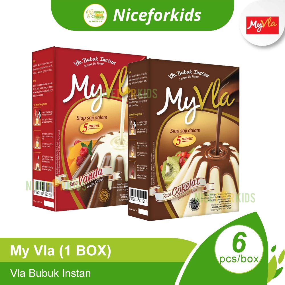 

My Vla Box Isi 6 / Vla Bubuk Instan