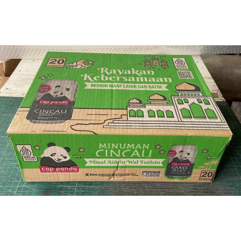 

Minuman Cincau Cap Panda Kaleng ( Dus isi 20 Kaleng )