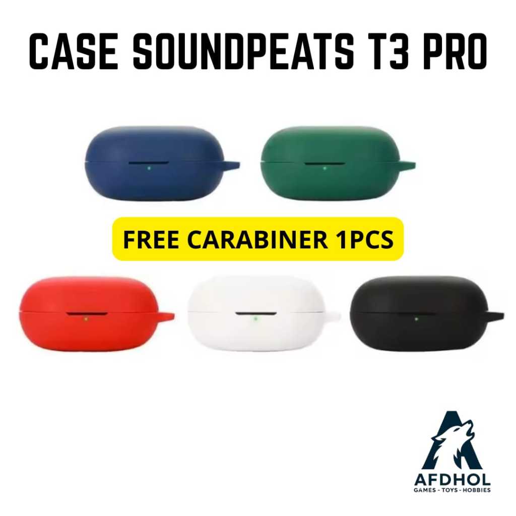 BUMPER SOFT TPU CASE SOUNDPEATS T3 PRO / T3PRO TWS COVER CASING SILICONE SILICON SILIKON SHELL TRUE 