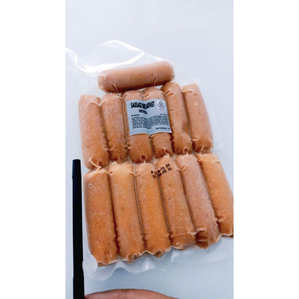 

SOSIS HOTEL 500gram ( isi 13 pcs )