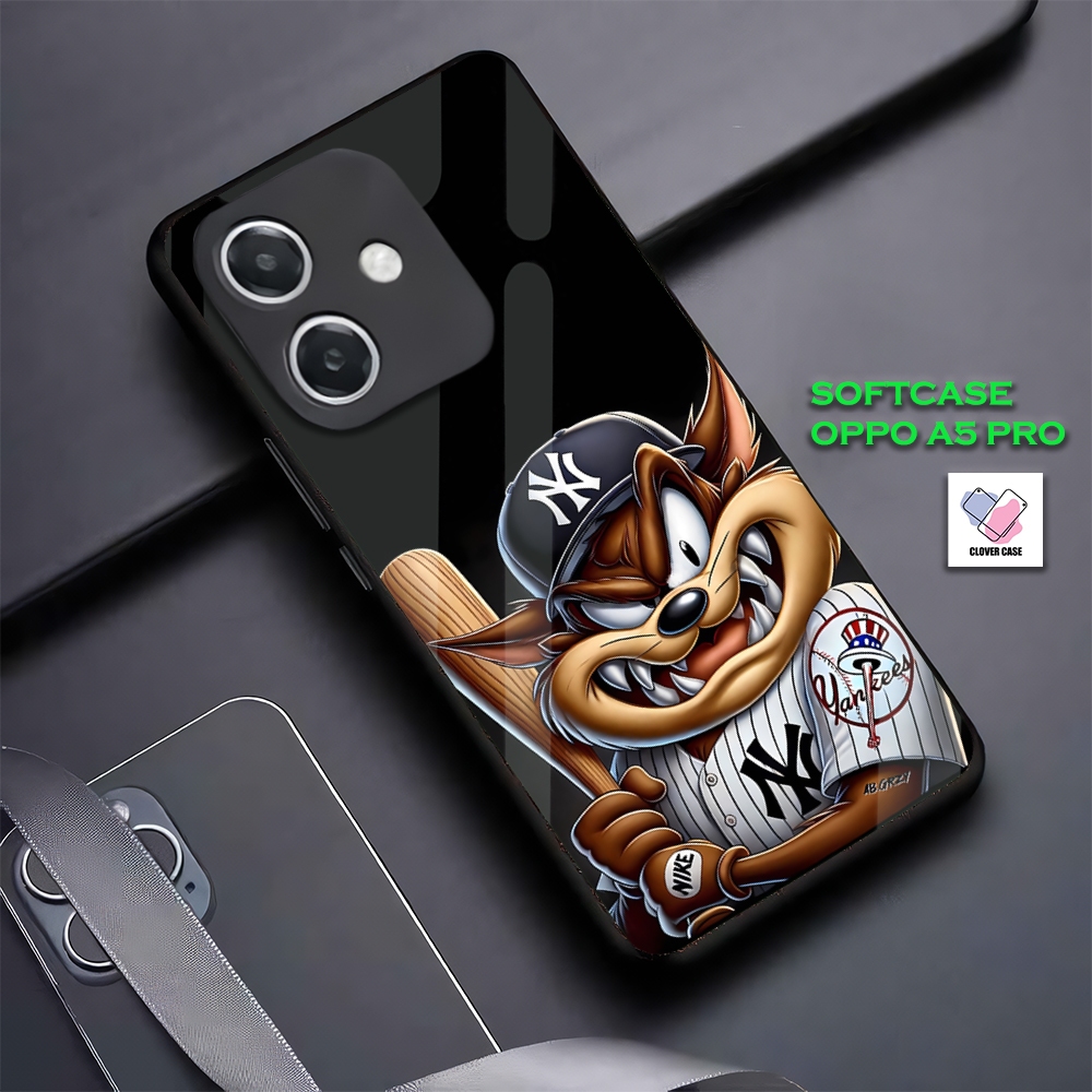 [AR93]  Case Glossy Case NEW | OPPO A5 PRO | CASE KEKINIAN LUCU |  Casing Hp Kilau Motif TAZMANIA