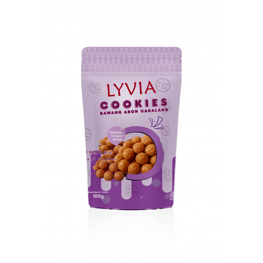 

Cookies Bawang Abon Cakalang Lyvia