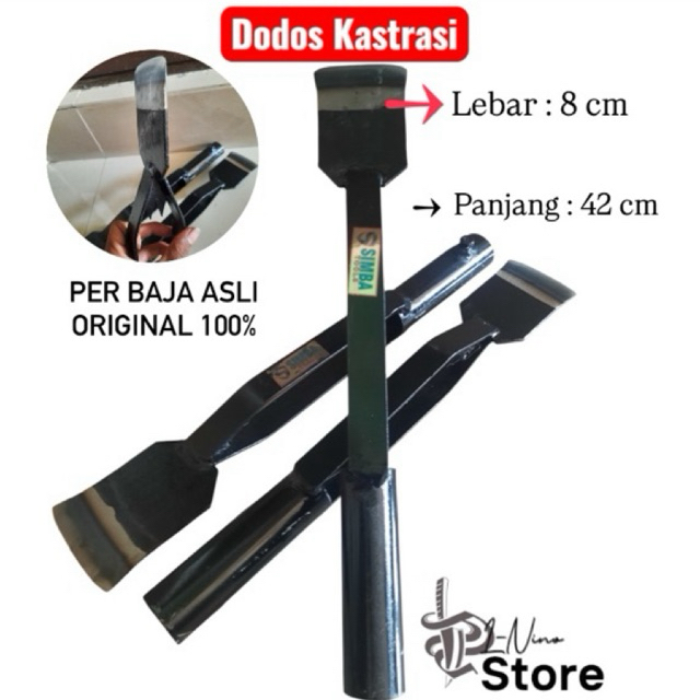 Dodos kastrasi/dodos sawit per baja asli/original dodos kastrasi per baja