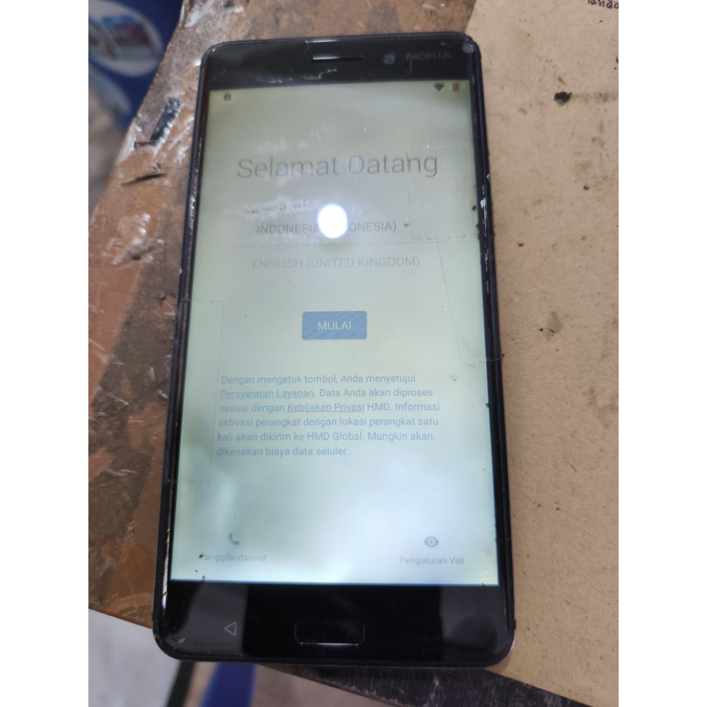 NOKIA 6 TA-1021 MINUS LCD LUPA SANDI