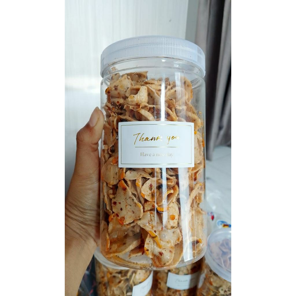 

Basreng chili oil daun jeruk