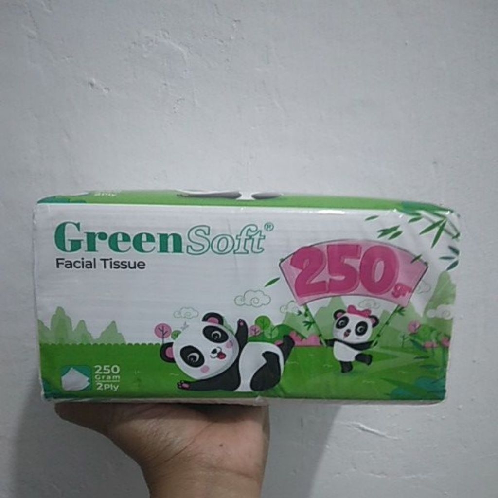 Tisu Green Soft 250's || tisu wajah || tisu murah