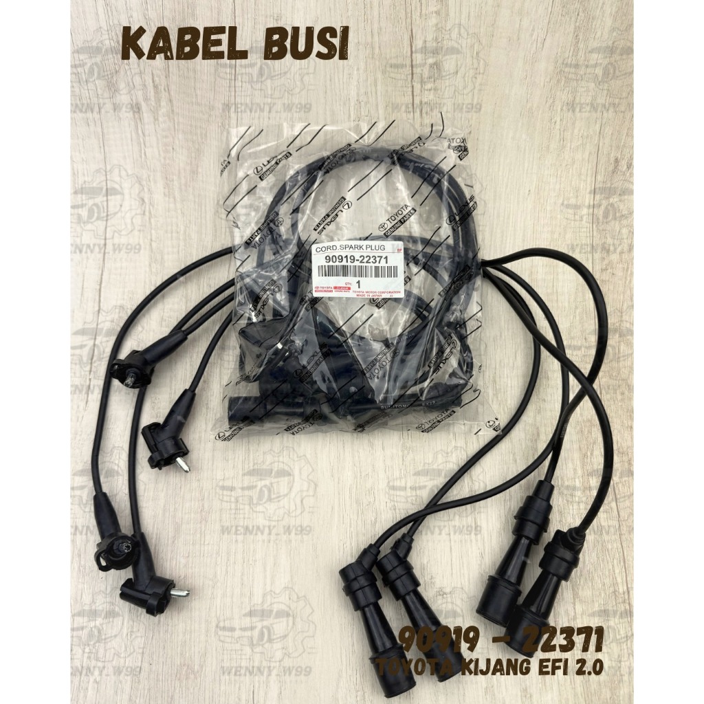 KABEL BUSI TOYOTA  KIJANG EFI 2.0 - K22371 // 90919-22371