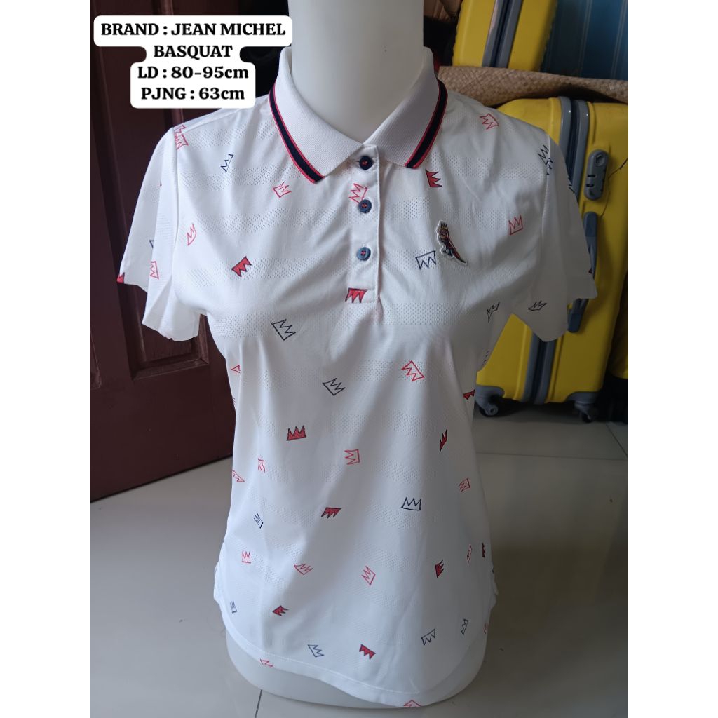 KAOS KERAH OLAHRAGA / BAJU KERAH OLAHRAGA / KAOS OLAHRAGA PRIA WANITA