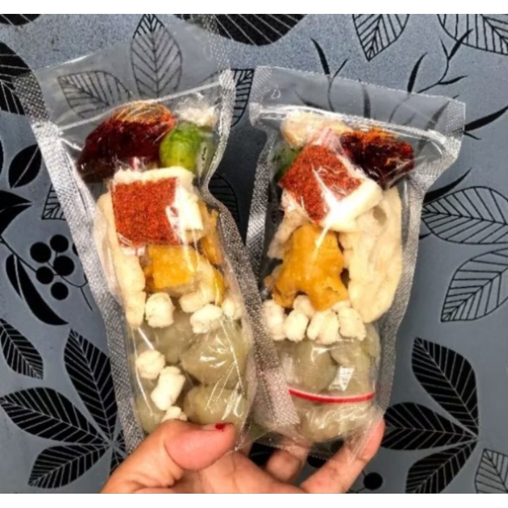 

Bakso Aci Instan Murah / Isian Seperti di gambar Pentol isi 6 Pcs