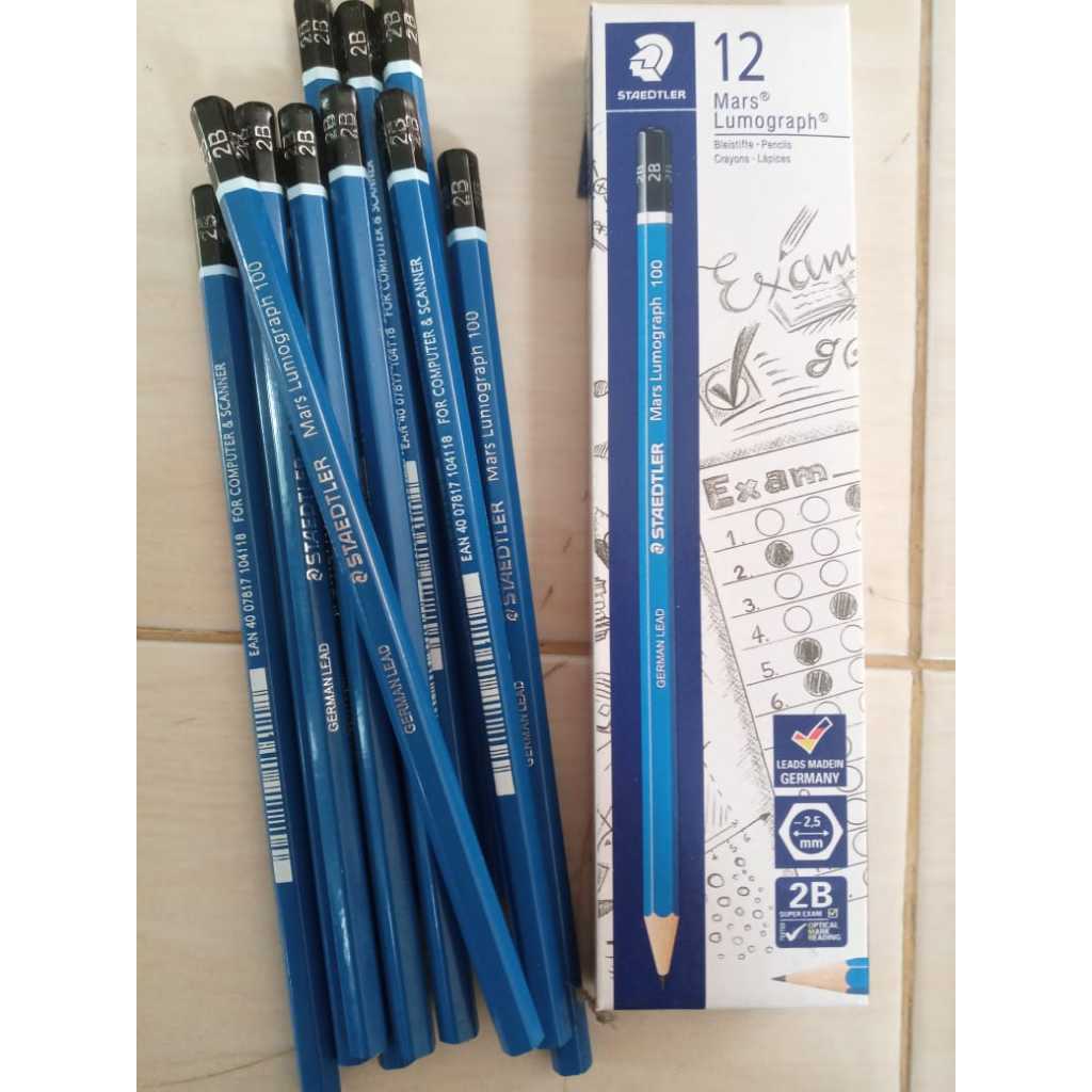 

PENSIL 2B KUALITAS TINGGI - Staedtler Computer (1pak / 12 pcs) DISKON BESAR HARI INI