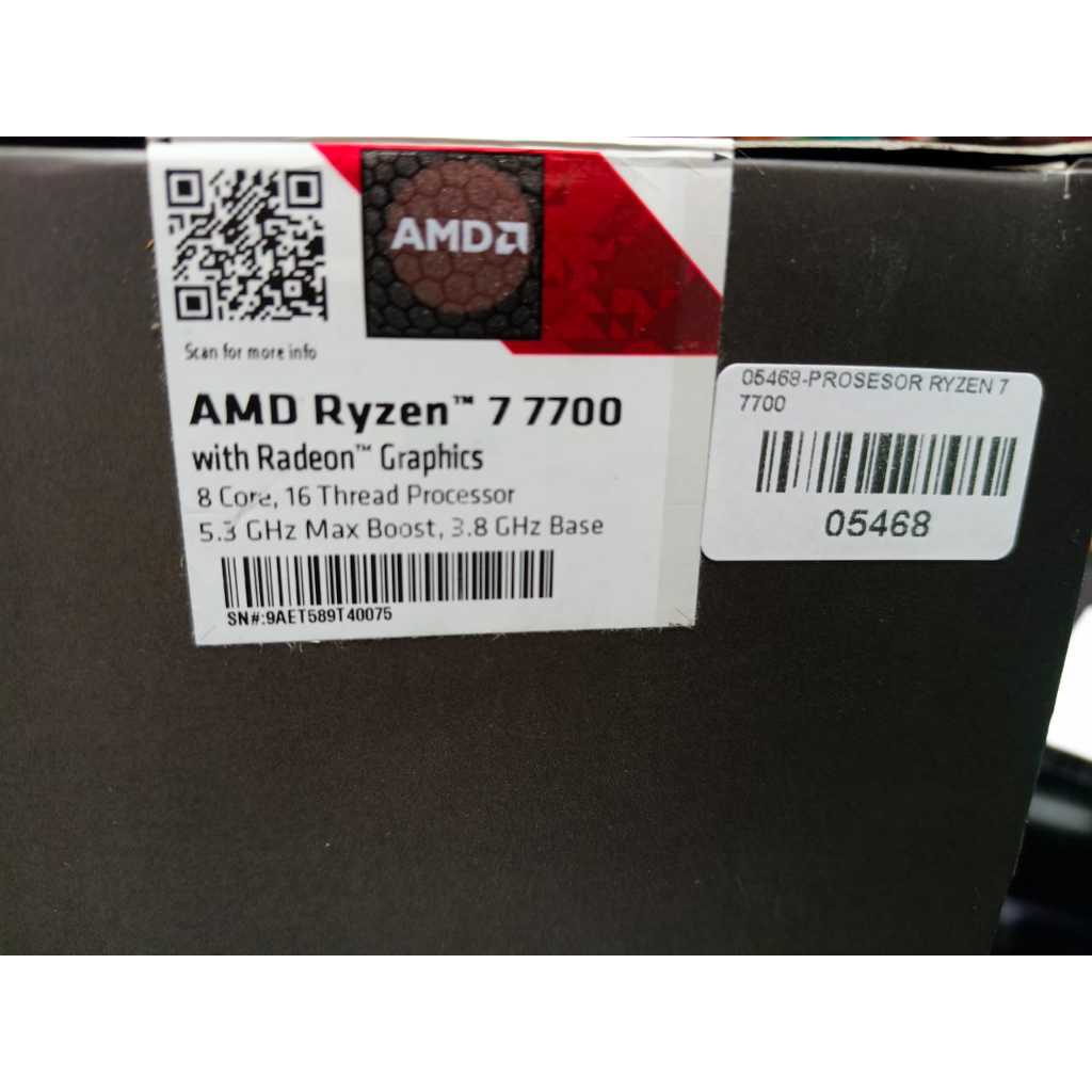 PROSESOR RYZEN 7 7700 -05468