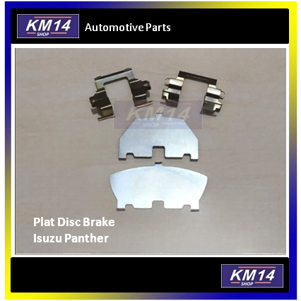 PLAT KAMPAS REM DEPAN PLAT DISC BRAKE PAD ISUZU PANTHER