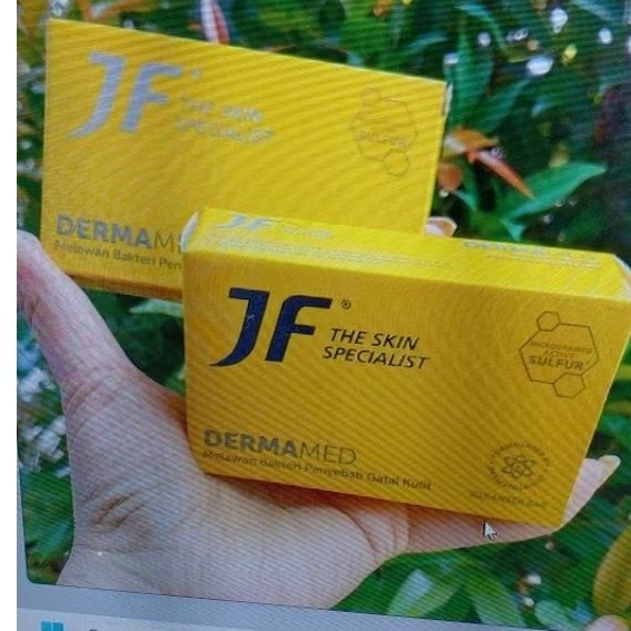 2 PCS JF SULFUR SABUN MANDI UNTUK GATAL-GATAL 90 GR