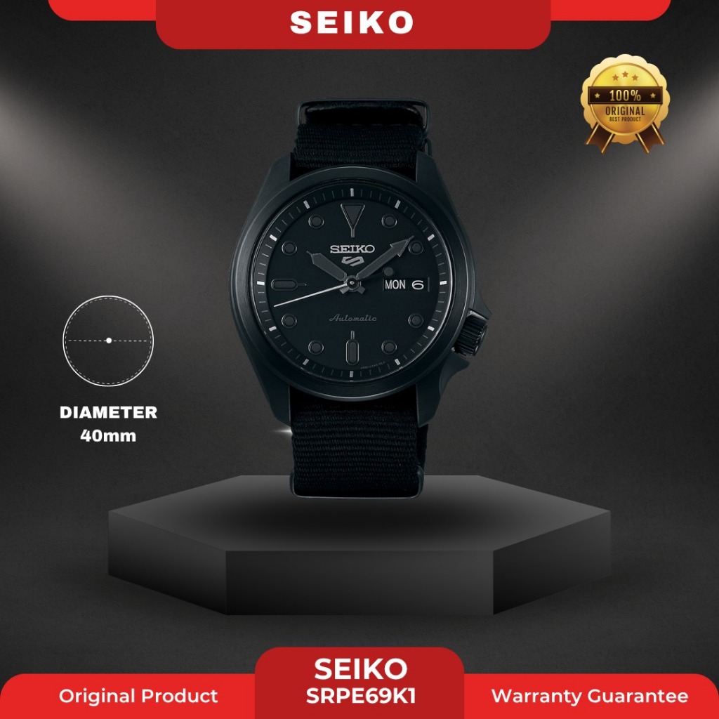 SEIKO SRPE69K1 PRIA ORIGINAL JAM TANGAN COWOK ARLOJI COWOK FASHION