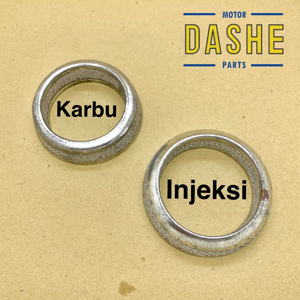 Suzuki Futura Karburator / Injeksi Injection Paking Knalpot Gasket Exhaust Pipe Ring Sambungan