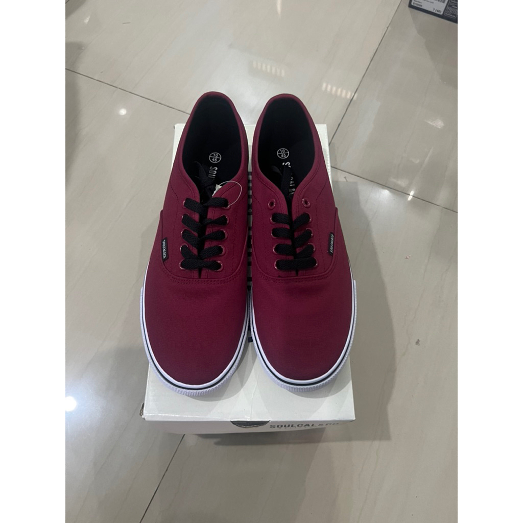 SoulCal & Co Sunset Lace Burgundy/White 100% Original