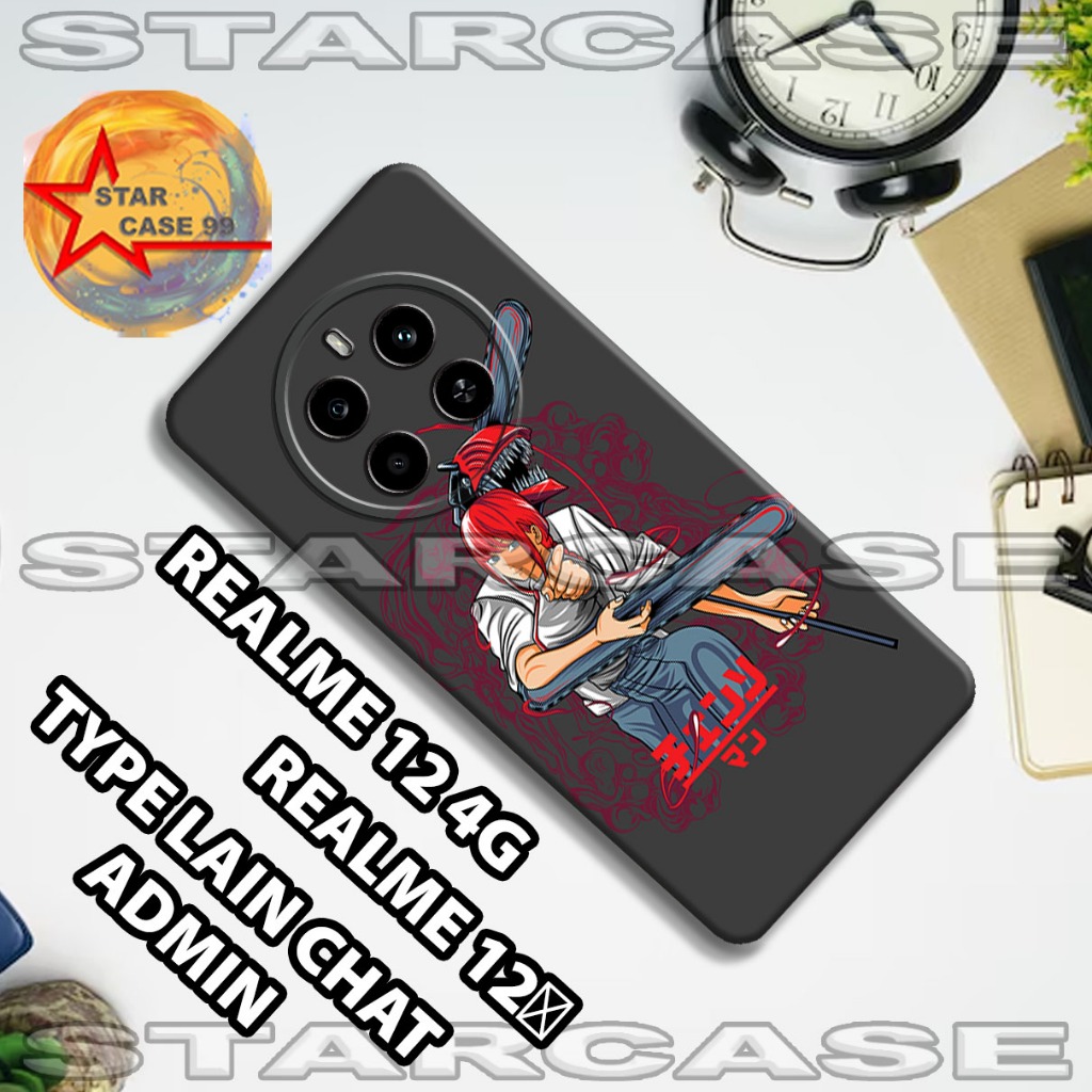 Softcase karet realme 12 4g | realme 12+/S32/Motif anime/case realme 12 4g | realme 12+/casing Realm