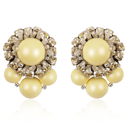 Aidan and Ice - Willow Yellow Earrings