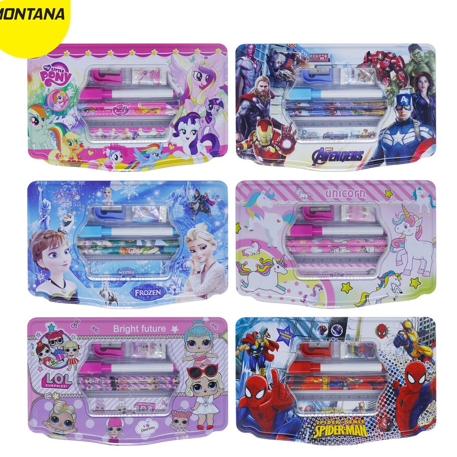 

Tempat Pensil Kaleng Whiteboard + Isi / Kotak Pensil Kaleng