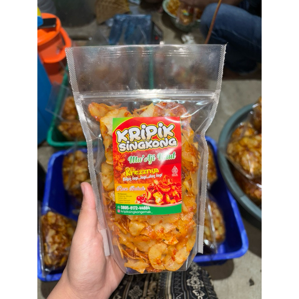 

Keripik singkong Ma’aji ndut