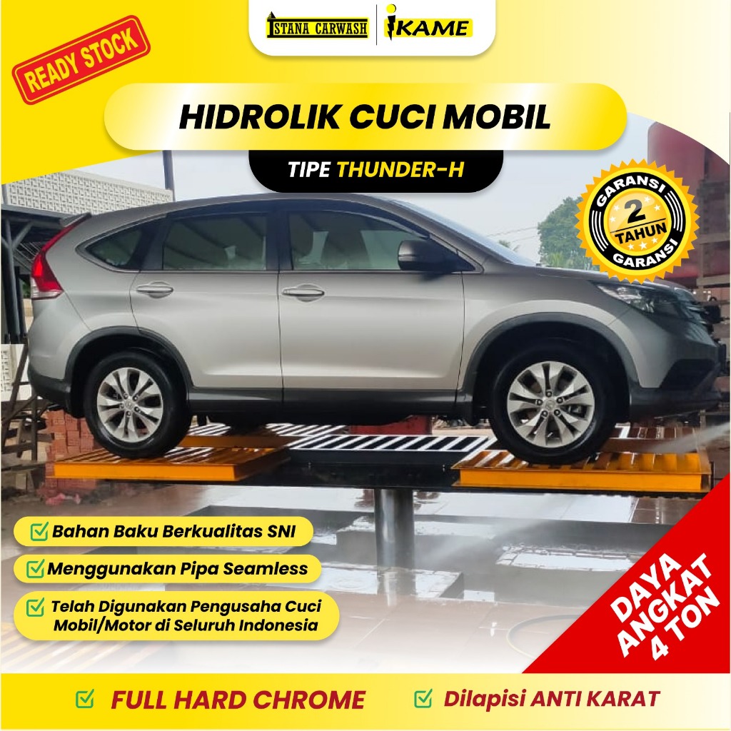 Satuan Hidrolik Cuci Mobil IKAME - Tipe Long H & Thunder H