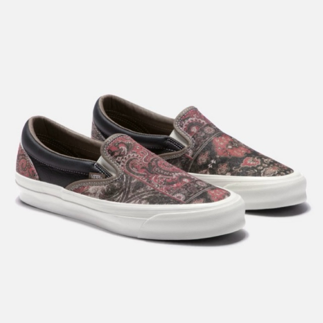 Vans x Granny's Rug Vault Og Classic Slip On - Kangaroo