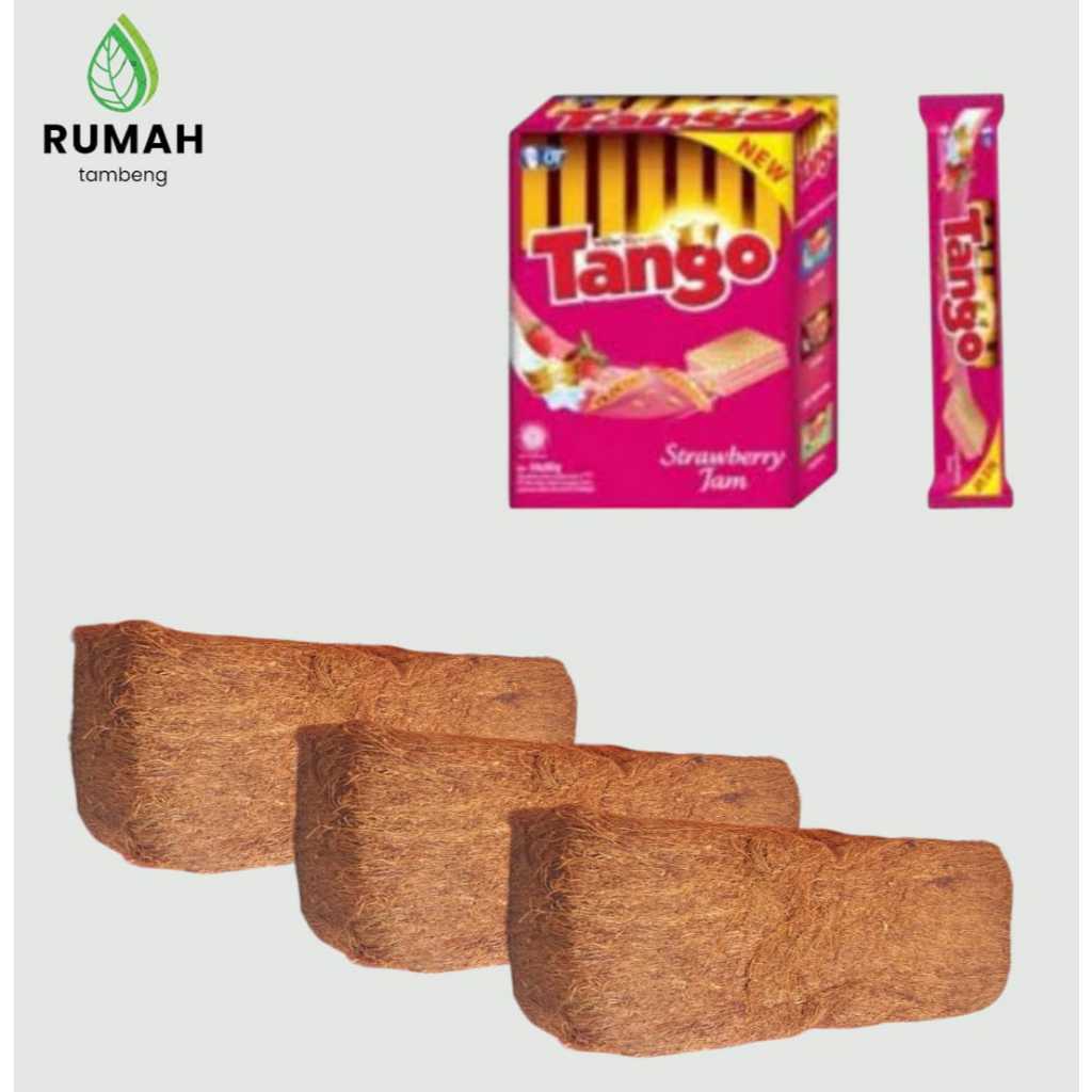 

WAFER TANGO STRAWBERY Tambeng krepek grade B - renyah gurih enak