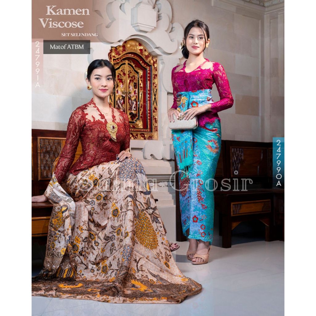 kamen sutra paris atbm set selendang //KAMEN DOBY VISCOSE ATBM VISCOSE //KAIN BALI DOBY
