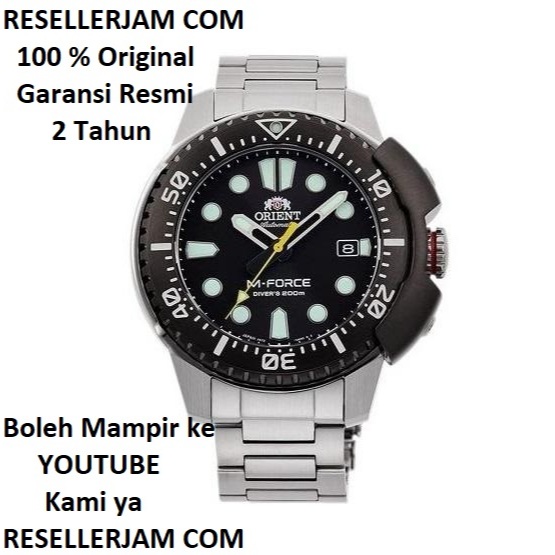 Jam Tangan Orient RA-AC0L01B00B M-Force Orient RA-AC0L01B Original Garansi Resmi